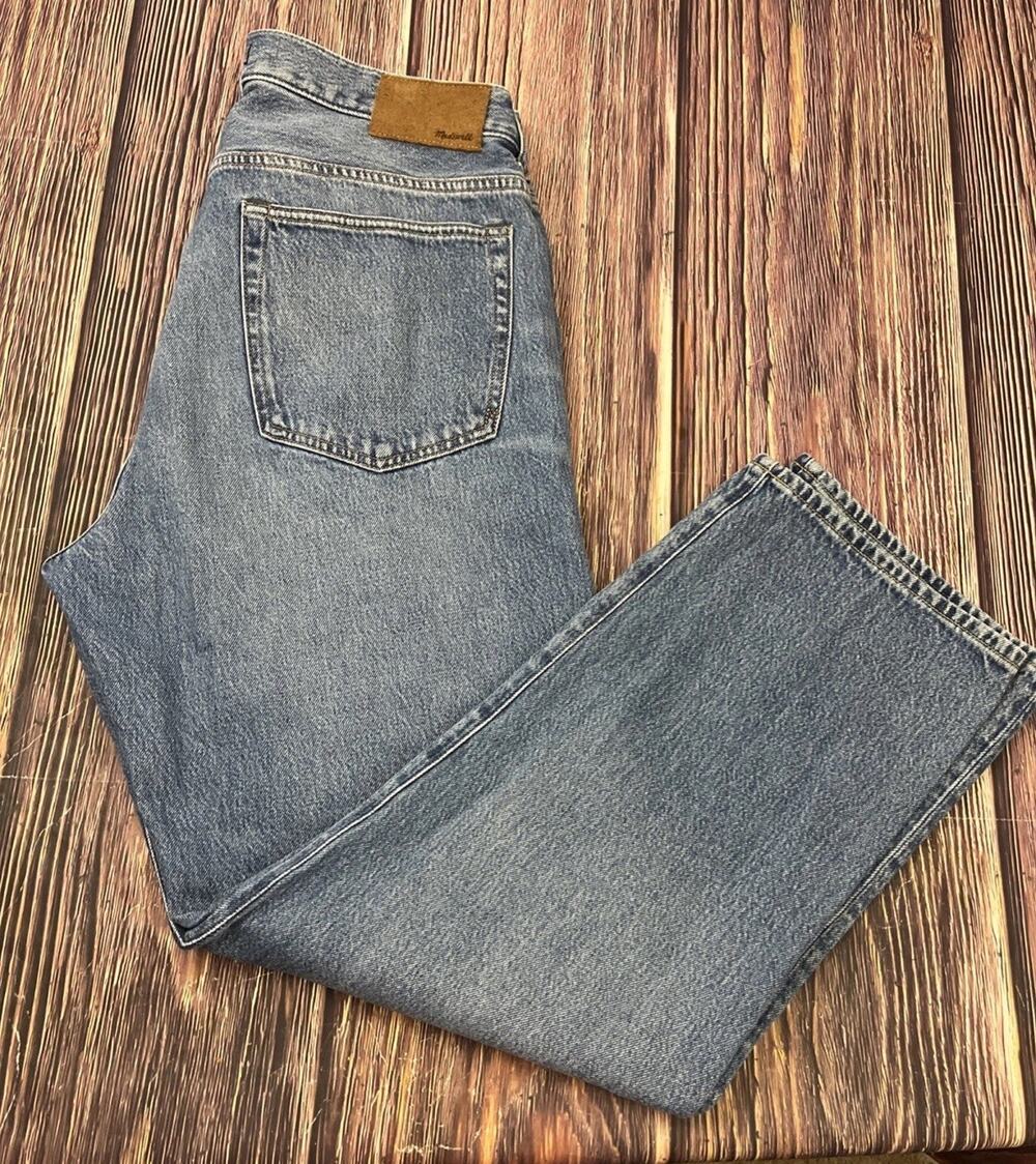 Madewell 1991 Loose Straight Jeans Mens Size 34x32 (Actual 34x31)